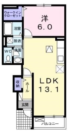 ウエスト ヴィラ 間取り