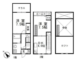 othello参番館 間取り