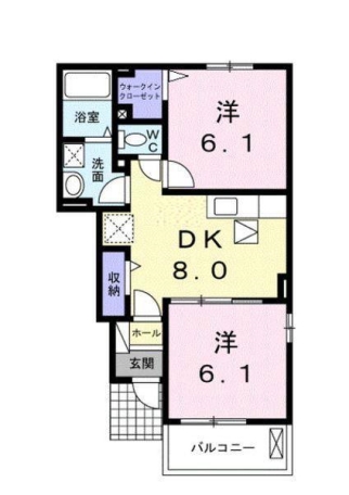 サフラン A 間取り