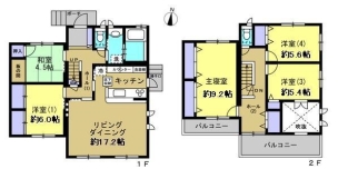 児島赤崎1丁目戸建 間取り