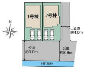 全体区画図(1号棟) 全体区画図