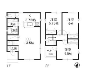 ジュピター B 間取り
