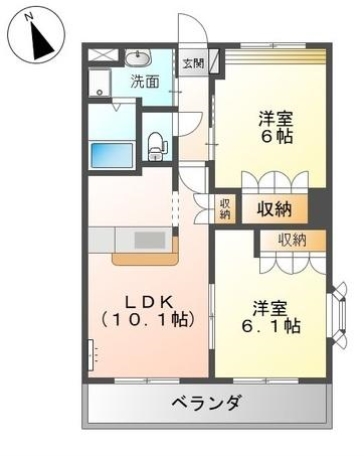 エスペランスコート 間取り